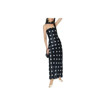 REFORMATION Oren Silk Dress Sleeveless Dress Women's