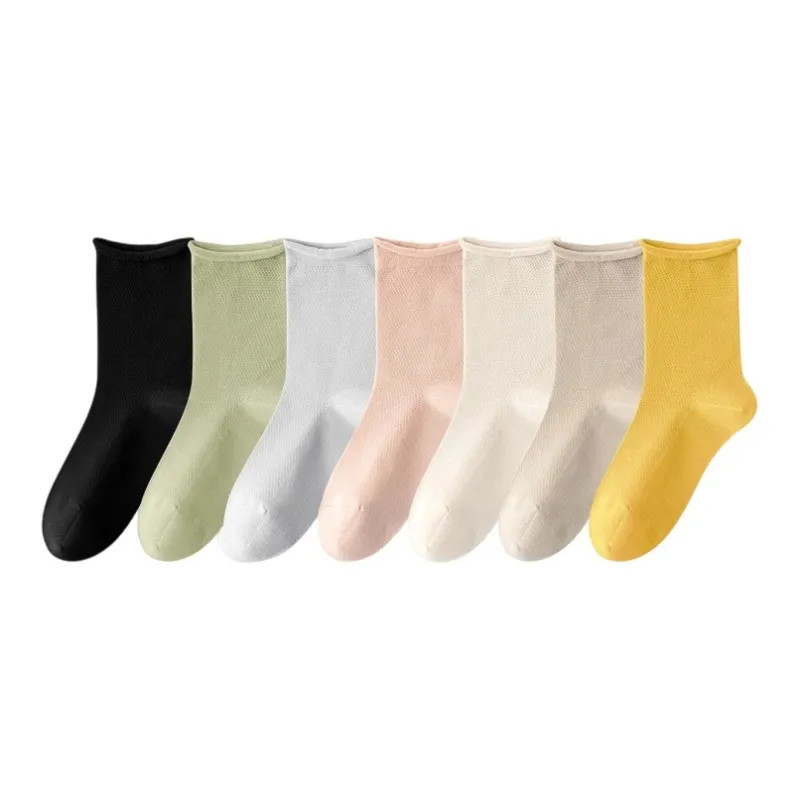 7 SEVFUN Mid Calf Socks Women's Combo Set-20