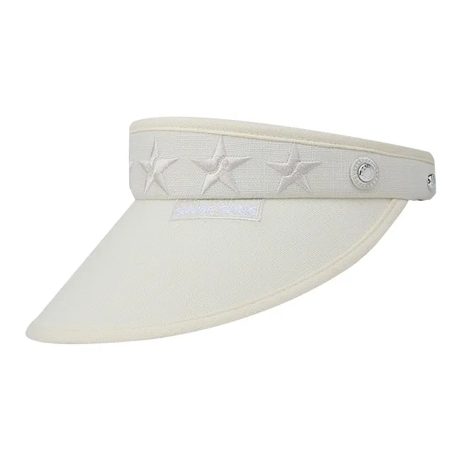 SWOFCARE Polyester Visor Cap With Sun Protection Unisex-2