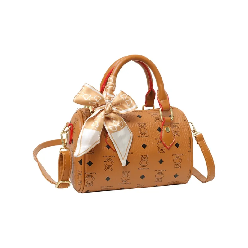 Kewuku PU One Shoulder Handbag Regular Unisex Multicolor-5