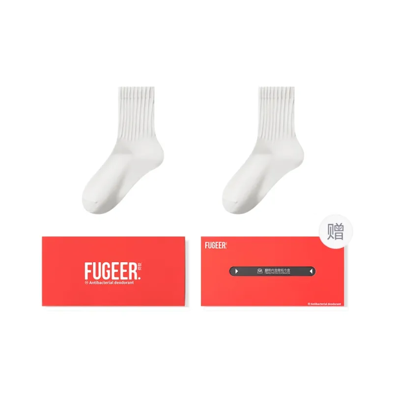 FUGEER Mid Calf Socks Women's Gift Box Combination-0