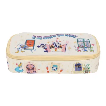 Disney x DISNEYLAND Mickey Mouse, Donald Duck Pencil Case/pencil Box Tokyo Disney