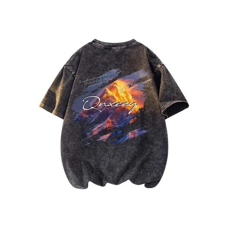Qnxeey T Shirts Unisex-0