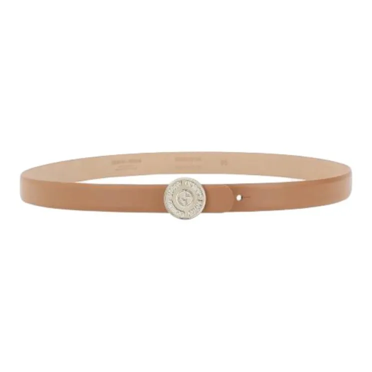 GIORGIO ARMANI Logo buckle Belt-1