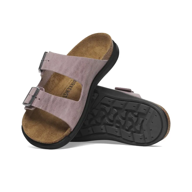 Birkenstock Arizona Crosstown Slide Slippers Women's Purple Regular Loose Fit-4
