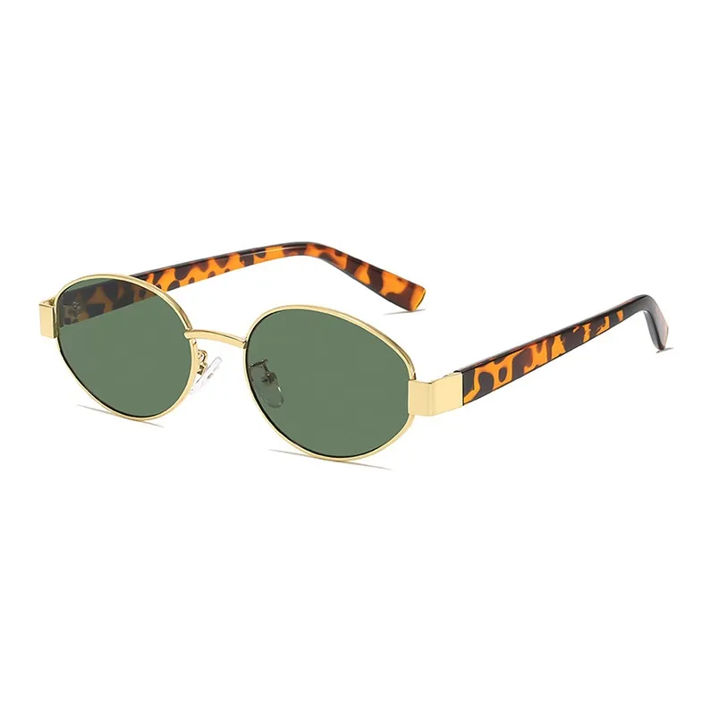 NOME Metal Oval Sunglasses Unisex-15