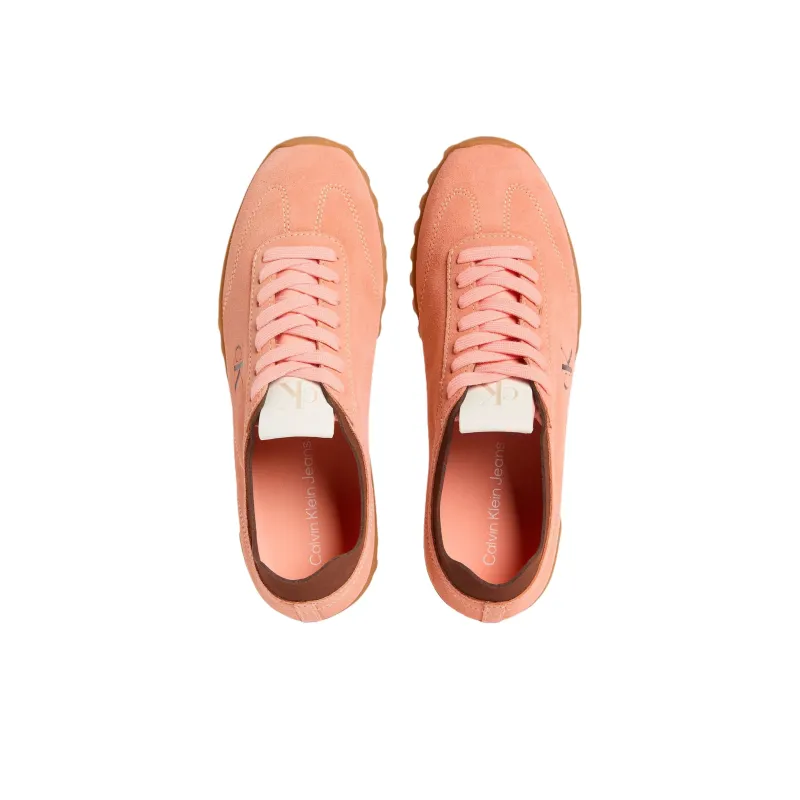 CKJ CALVIN KLEIN JEANS Low Top Casual Shoes Women's Orange-3