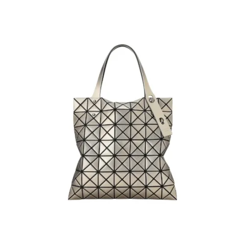 ISSEY MIYAKE Polyurethane Tote Bag, Shopping Bag, Handbag Women's Bronze