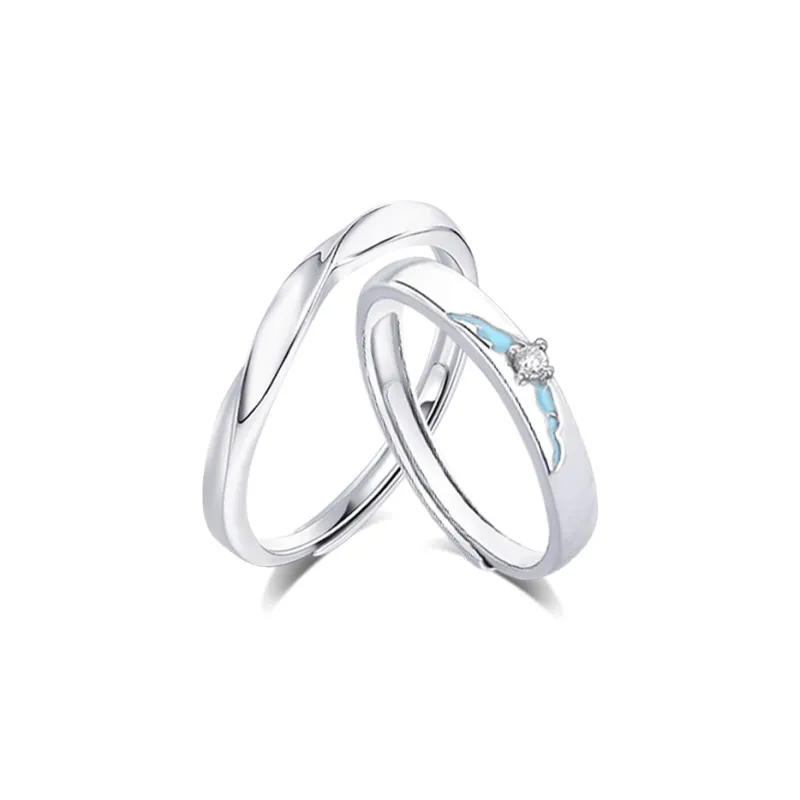 KUMET Sterling Silver Rings Unisex-0