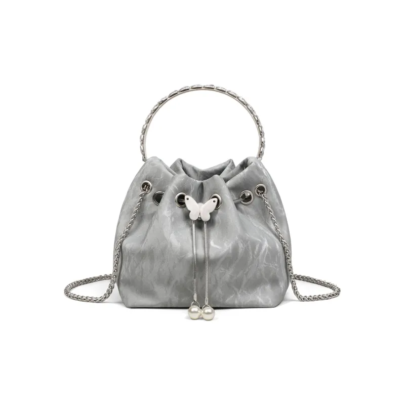 PT'SON Synthetic Leather Bucket Bag, Shoulder Bag, Crossbody Bag Regular Women's Multicolor-18