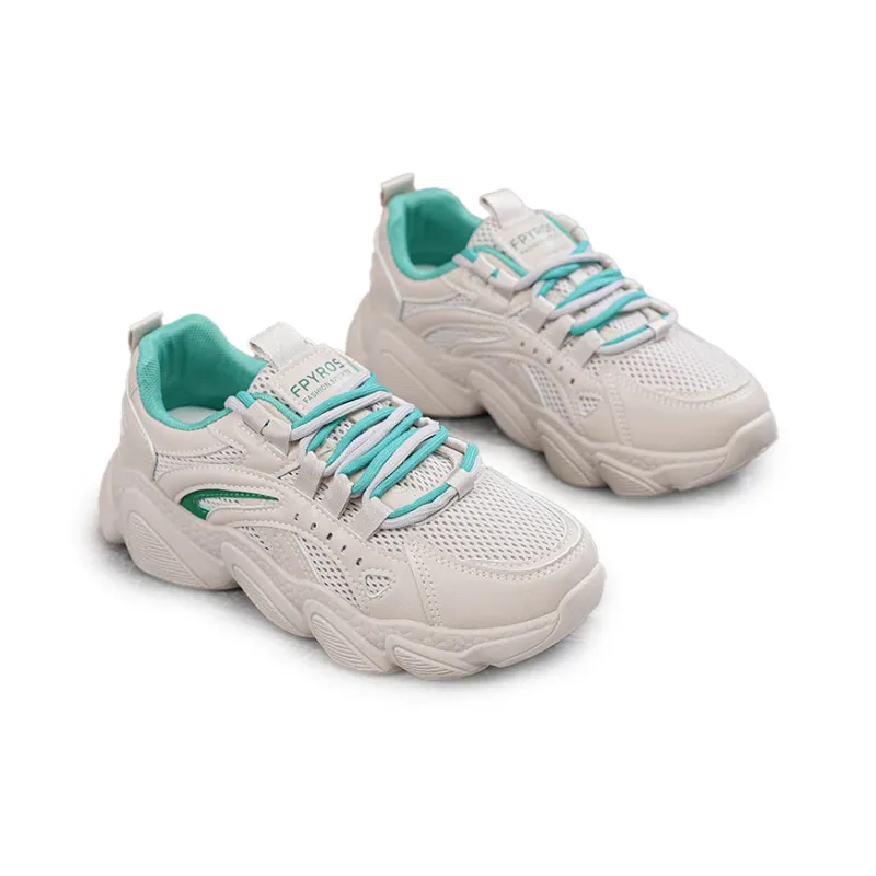Gai Renpu Slip Resistant, Abrasion Resistant, Breathable Low Top Chunky Sneakers Women's-7