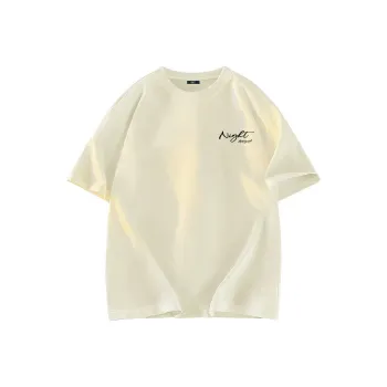 A02 T Shirts Unisex Light Beige Apricot