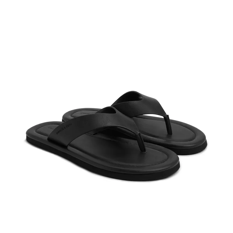 CHARLES&KEITH EVA Flip Flops 1cm Women's-9