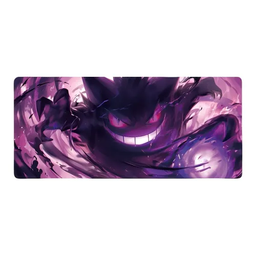 DANYIN Extra Large Gengar Anime Computer Desk Pad Desktop Men's Dormitory Table Mat Computer Mat Mouse Pads