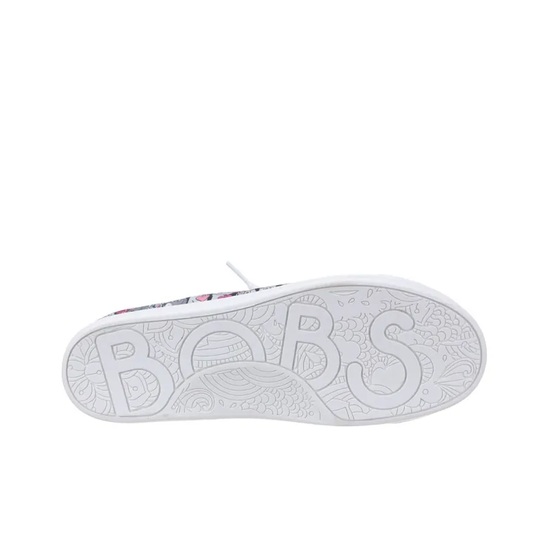 Skechers BEACH BINGO Low Top Casual Shoes Women's Black-5