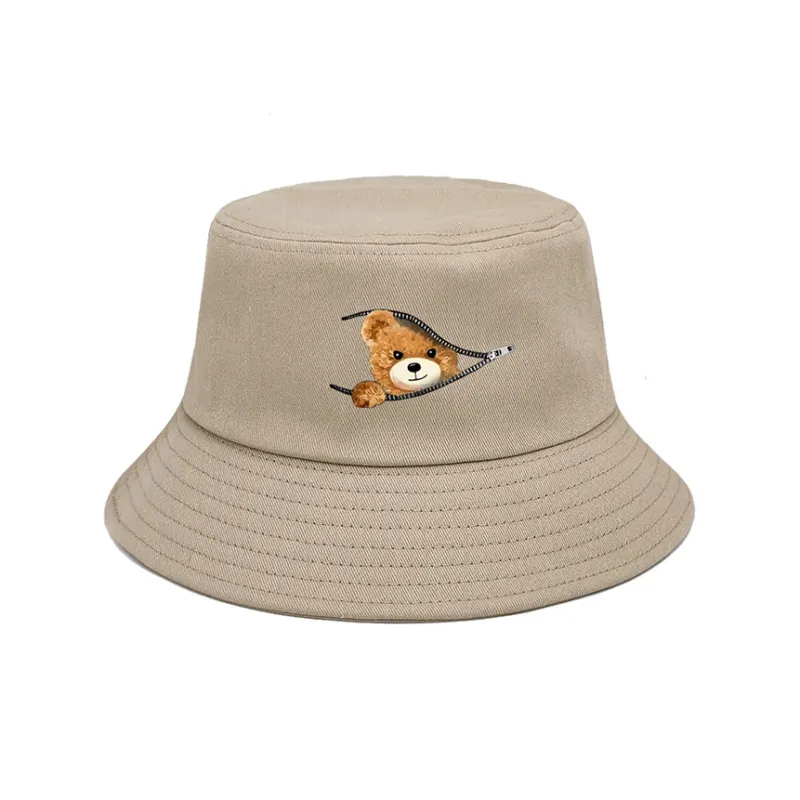 Yalu Preferred Cotton Bucket Hats Unisex-4