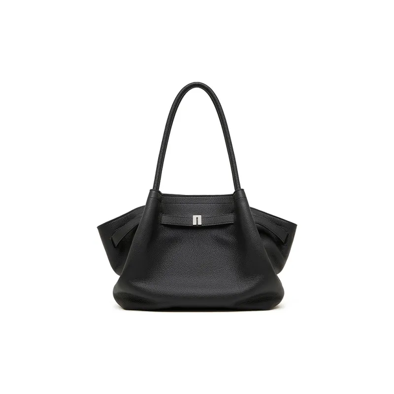 Carnival Keep Top Grain Cow Leather Portable Underarm Shoulder Bag Women's Multicolor-0