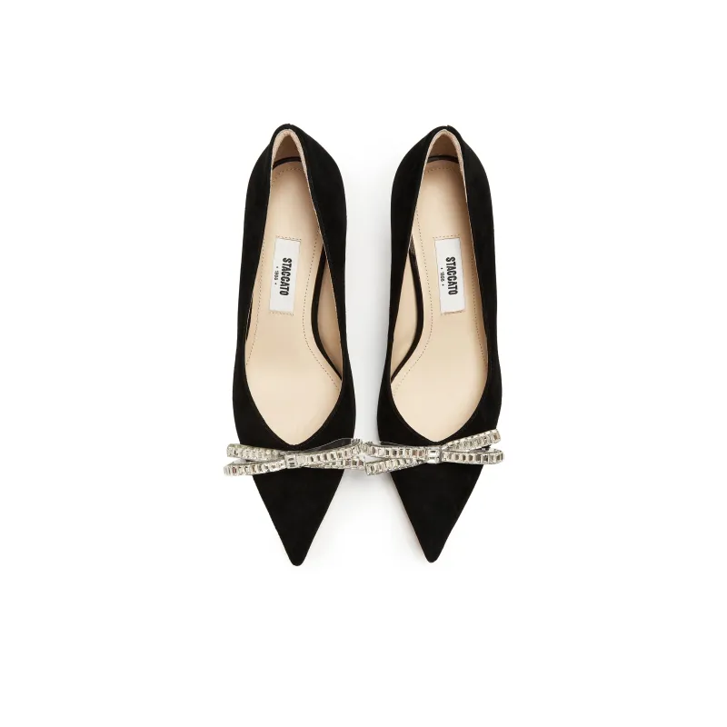 Staccato Butterfly Mercury High Heels Women's-8