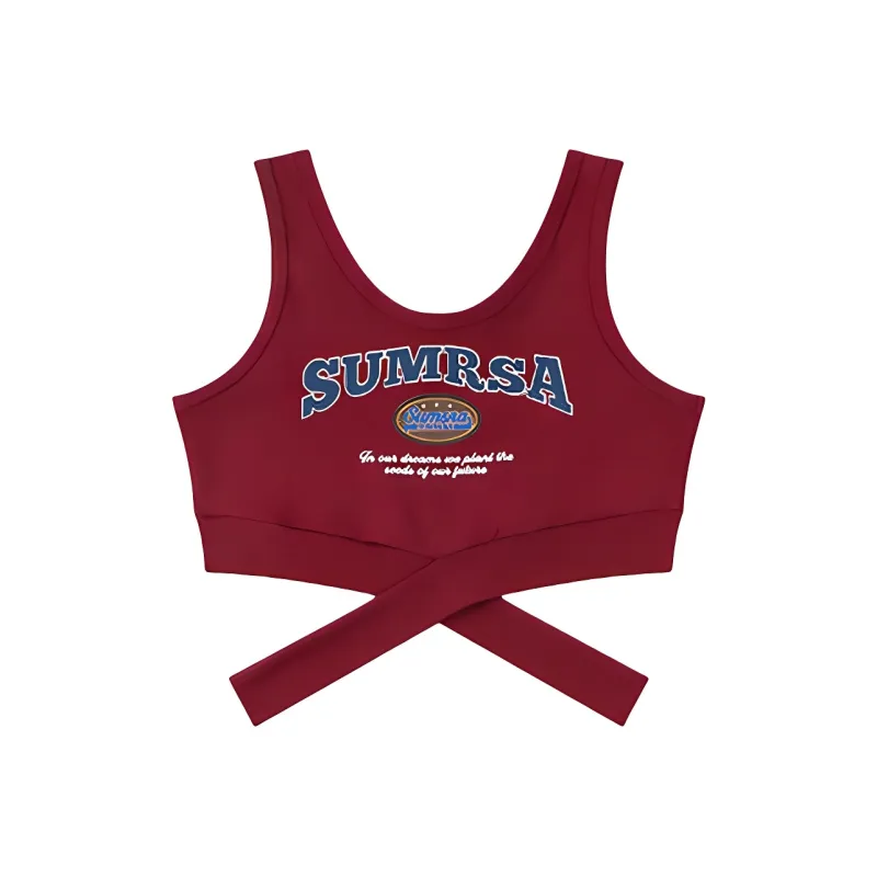 DOKZB Tank Tops Women's Red-0