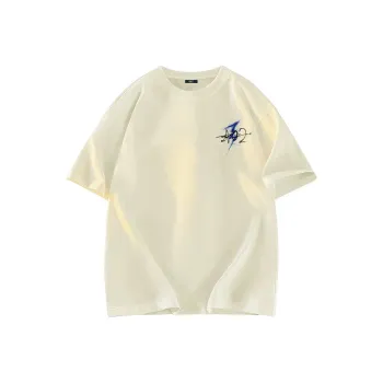 A02 T-Shirts Unisex Light Beige Apricot