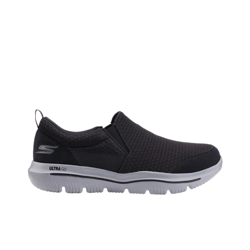 Skechers Go Walk Evolution Ultra Low Top Casual Shoes Men's Black-1