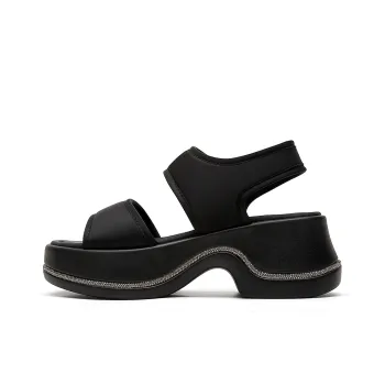EBLAN One Strap Sandals Women's Black