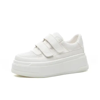 PLO CART Low Top Skateboard Shoes Women's White