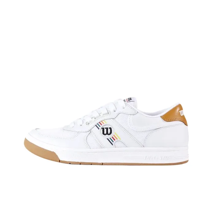 Wilson PRO STAFF Low Top Tennis Shoes Unisex White-0