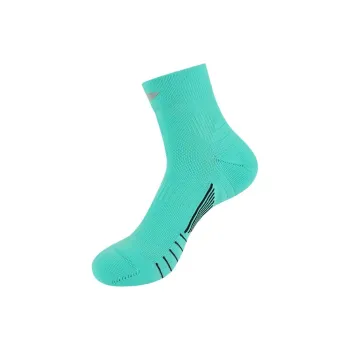 LiNing Running Collection Ankle Socks Unisex 1 Pack Neon Jade Green
