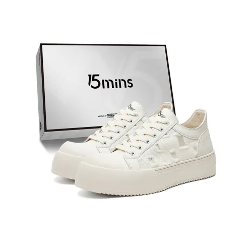 15 MINS Anti Slip Wear Resistant Low Top Skateboard Shoes Men's