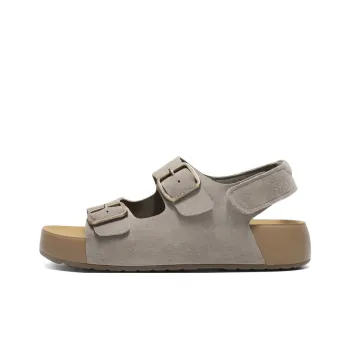 BELLE Beach Sandals Men Gray, Brown