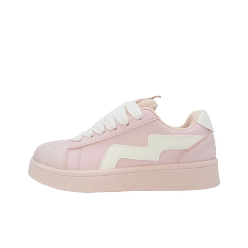 JimiXiong Low Top Skateboard Shoes Women's Pink-4