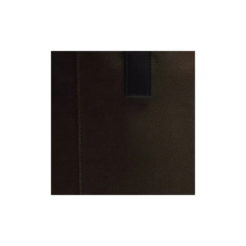 ZARA Cotton Tote Bag, Shopping Bag, Handbag Men's Khaki Green-2
