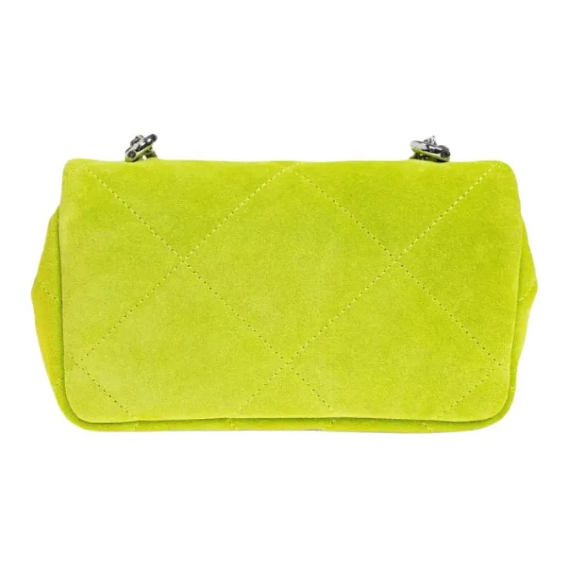 TORY BURCH Kira Nappa Leather Shoulder Bag Mini Women's Bitter Lemon-2