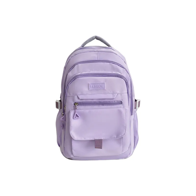 Alcohol Dragon Nylon Backpack Regular Women's White/Blue/Black/Purple/Gray-20