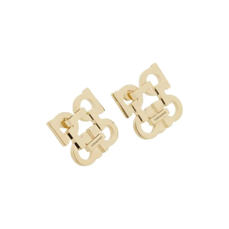 Ferragamo Gancini Clip on Earrings-2