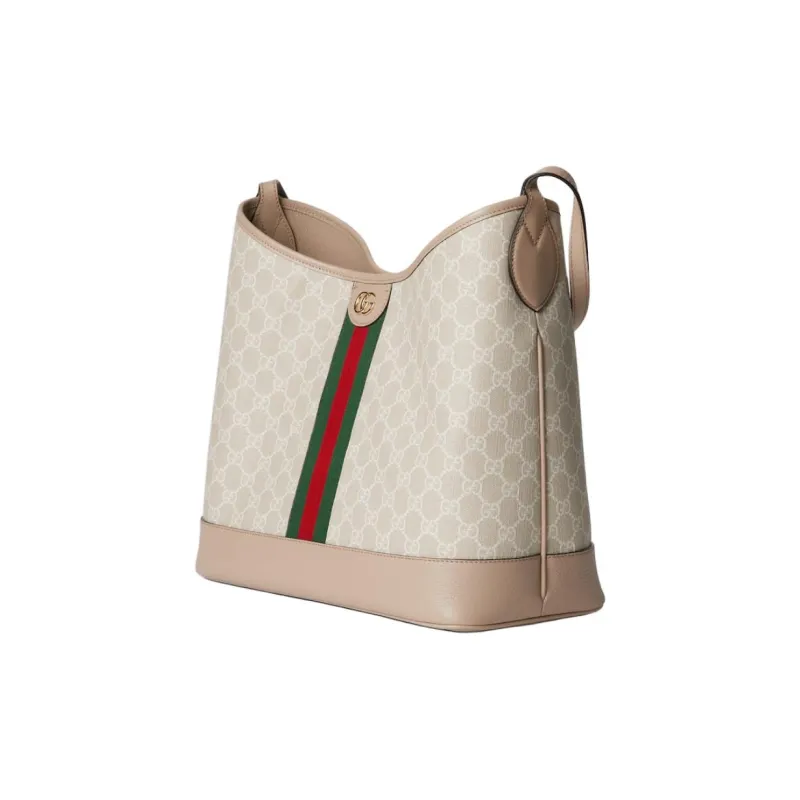 GUCCI Ophidia GG Supreme Canvas Tote Bag, Shopping Bag, Shoulder Bag Tubas Women's Beige & White-1