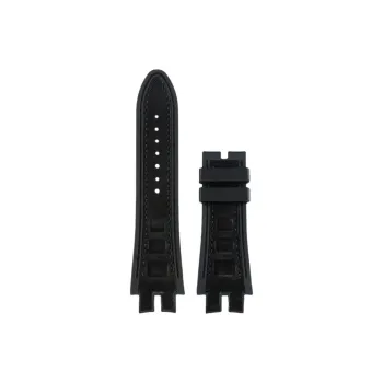 Craftsman Roger Dubuis Compatibility Watch Band Cow Leather, Silicone Material