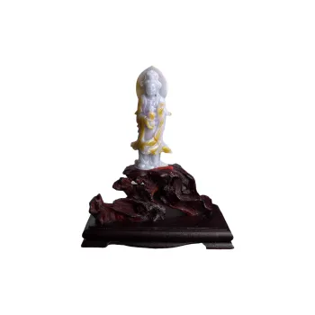 FANGCUIYUAN Glutinous Jade Handheld Ornament Unisex