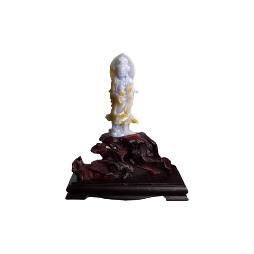 FANGCUIYUAN Glutinous Jade Handheld Ornament Unisex