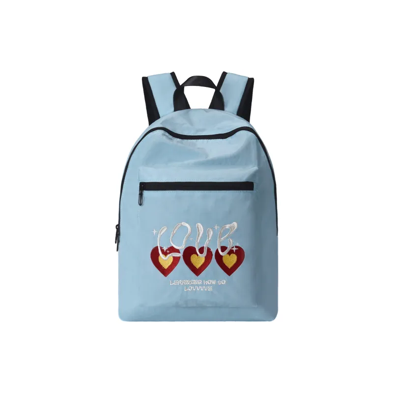 DRACONITE Polyester Backpack Regular Unisex Blue-0