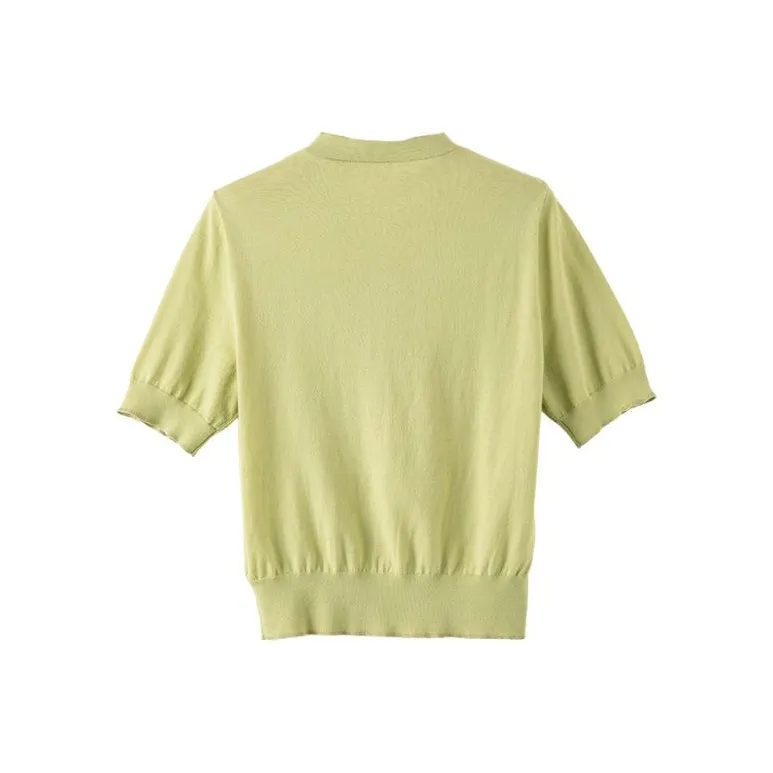 Late White Knitwear Women's Green-1