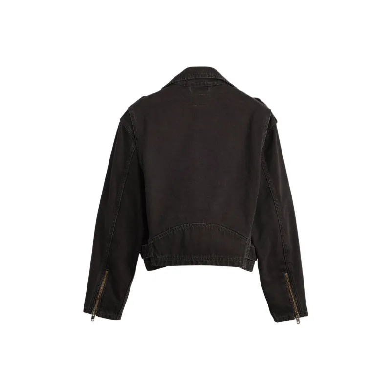 Levis Denim Jackets Unisex Black-1