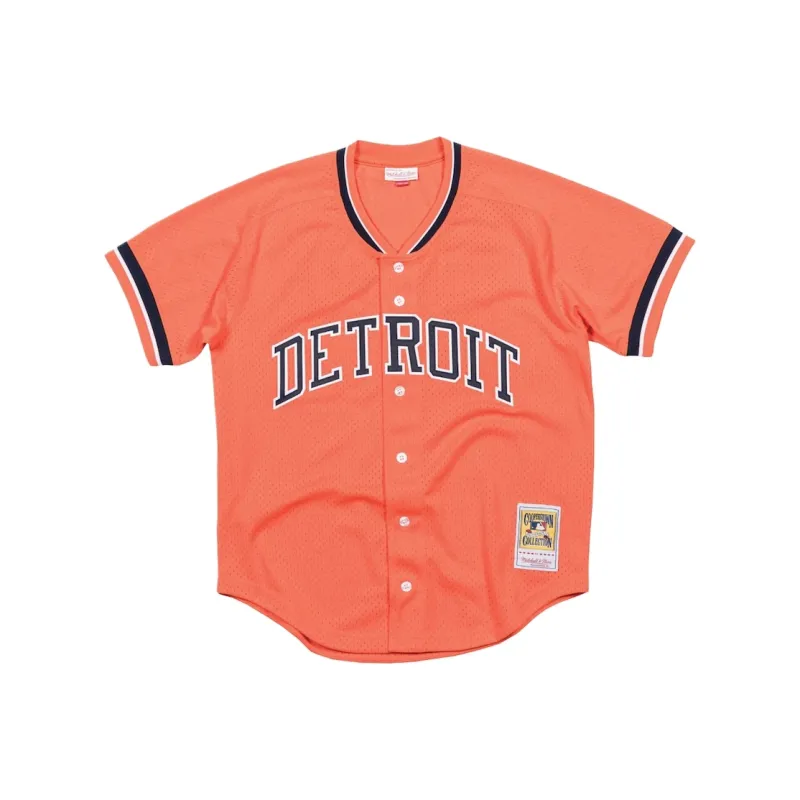 Mitchell & Ness Baseball Jacket Men's Orange-0