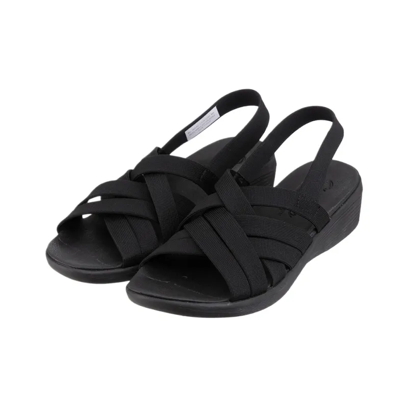 Skechers Arya Beach Sandals Women's Black-3