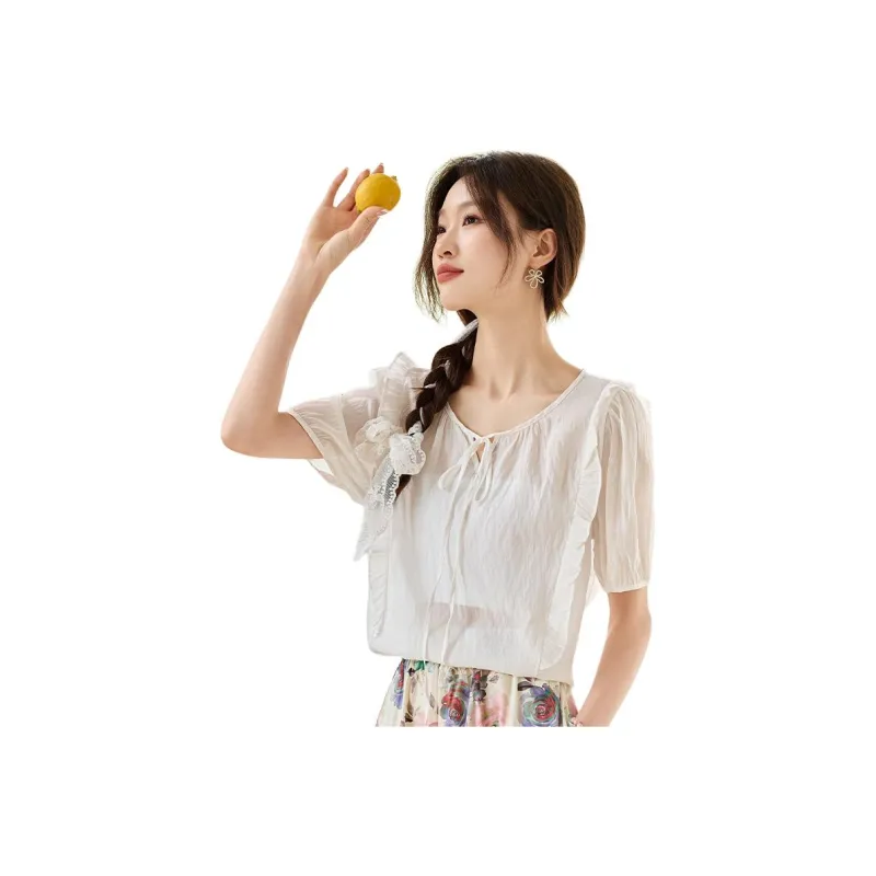 PIERRE CARDIN Chiffon Shirt Women's-0