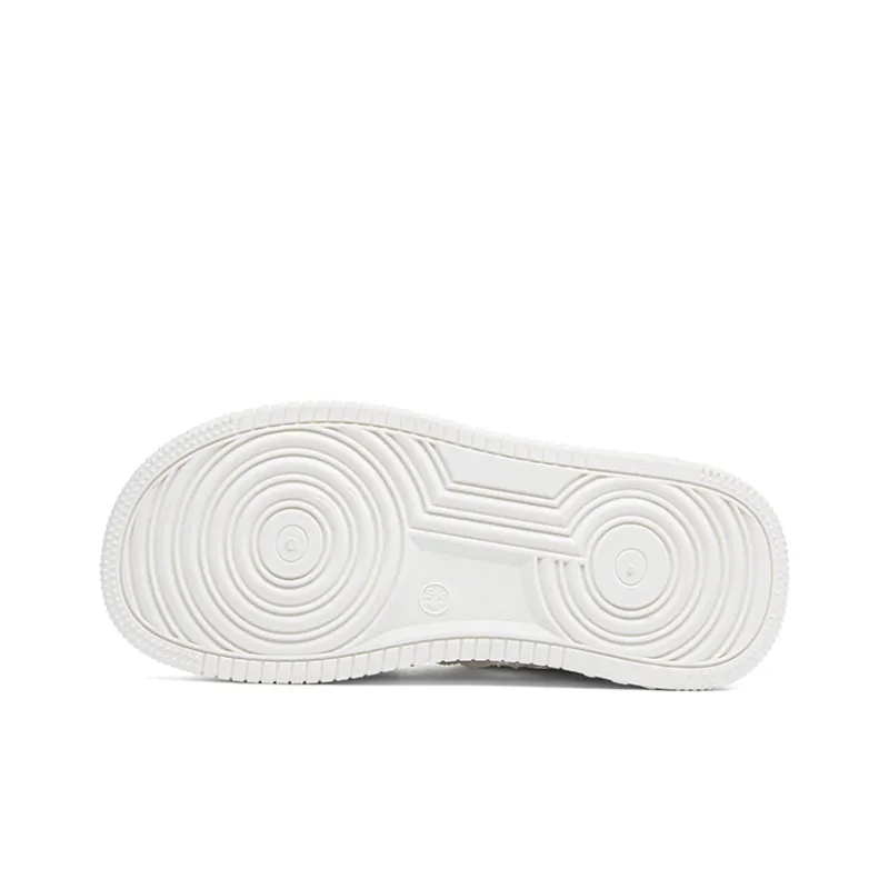 RENBEN Cushioning Abrasion Resistant Support Low Top Skateboard Shoes Women's White Purple-4