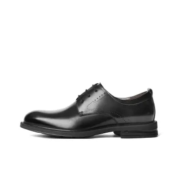 BELLE Dress Shoes Men Low Top Black
