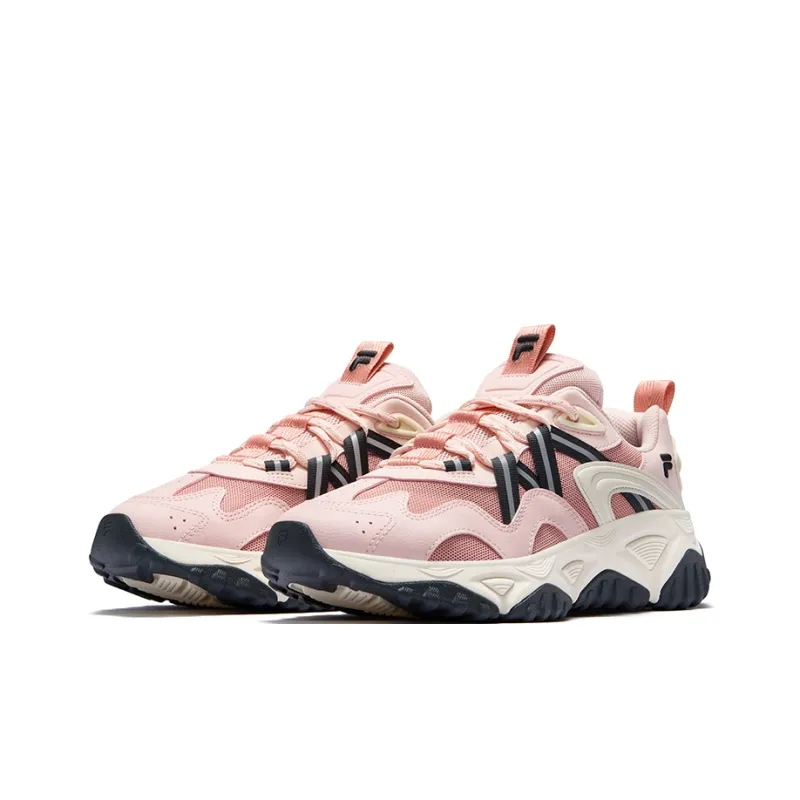 FILA FUSION FREEROAM Hiking Shoes Low Top Casual Shoes Women's Cherry Blossom Pink-1
