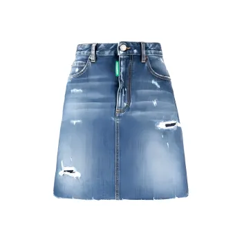 DSQUARED 2 Denim Short Skirts Women's Blue